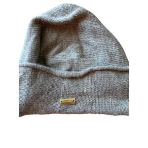 jaxmonoy Cashmere Slouchy Knit Beanie Beige Tan Hat Womens Winter Soft Warm